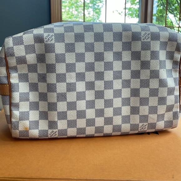 Louis Vuitton Damier Azur Speedy Bandouliere 30 - Picture 6 of 9